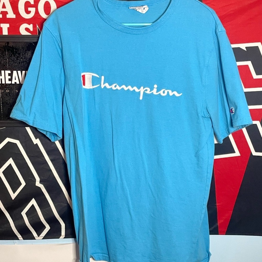 Champion Men's Blue T-Shirt